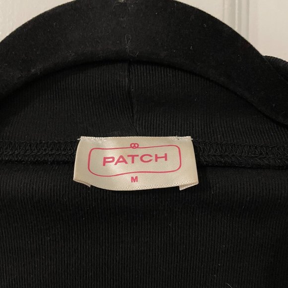 Black Crop 3/4 Open Cardigan - Picture 2 of 4